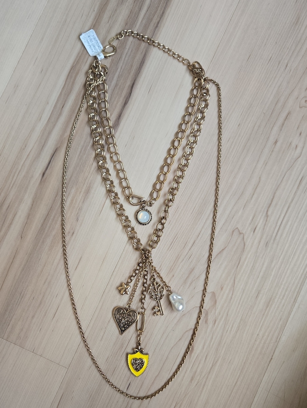NWT Free People Tate Layer Necklace